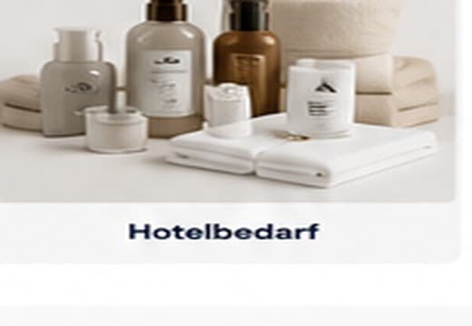 Hotel supplies and care products