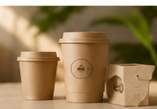 Sustainable packaging and paper cups