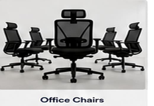 Ergonomic office chairs and conference chairs